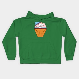 Elf Cupcake Kids Hoodie